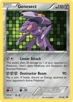 XY Black Star Promos Genesect Pokémon card